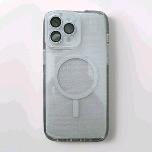 iPhone 15 Pro Max  Case Cover Comfort Grip Drop Protection Clear Glitter